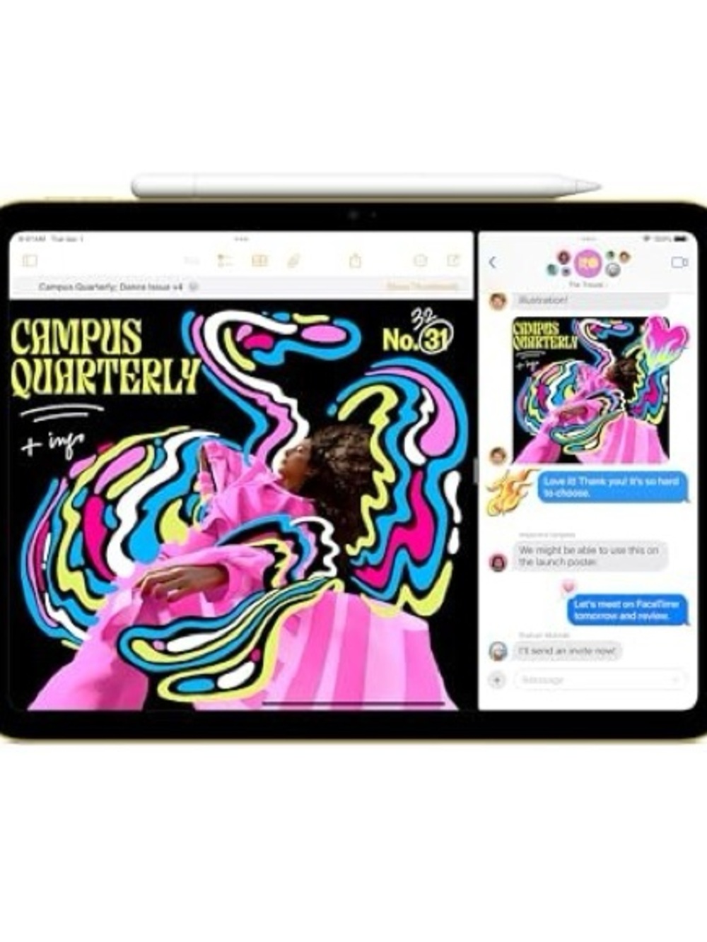 NEW Apple iPad 11 in A16 chip 11-inch Display 128GB Silver - Picture 2 of 2